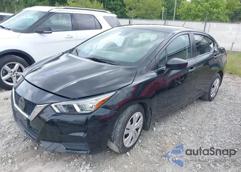 2020 Nissan Versa S Xtronic Cvt from USA, damaged, VIN 3N1CN8DV2LL807469